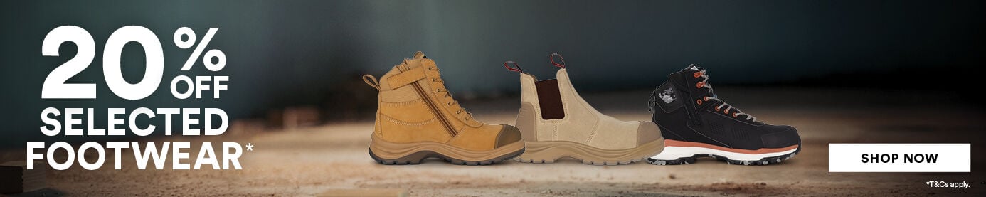 20% Off Selected Footwear